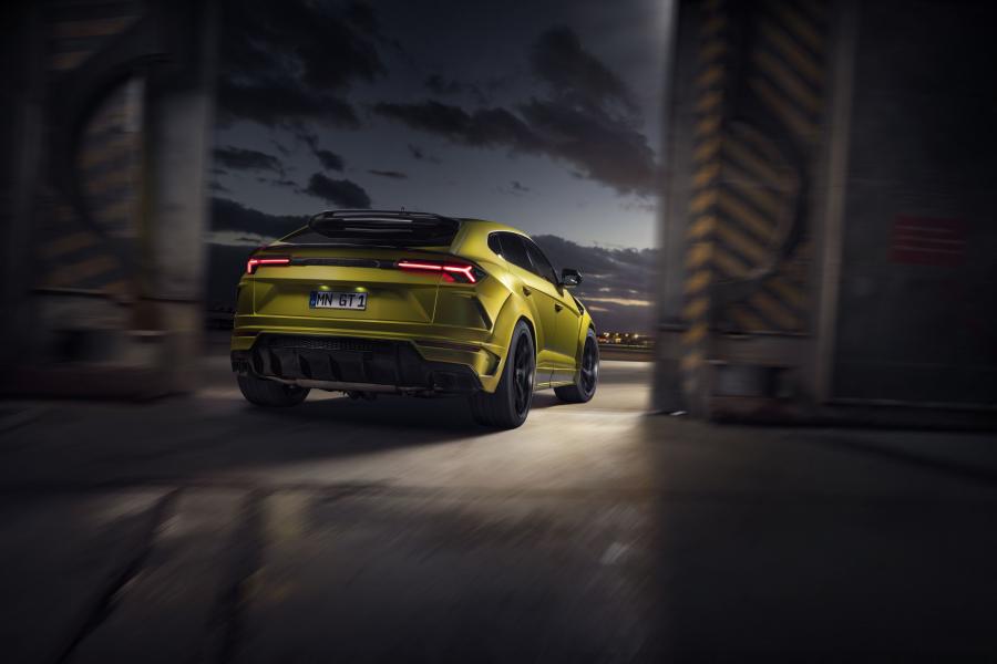  Lamborghini Urus by Novitec Rosso (Giallo Auge) 2019 года  (фото 6 из 14)